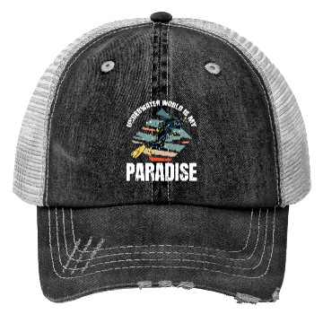 Discover Underwater World Is My Paradise Trucker Hats