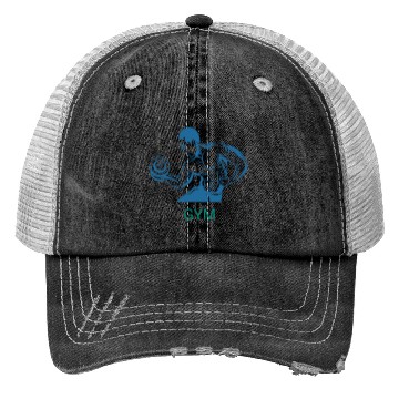 Discover GYM AMAZING ART DESIGN Trucker Hats