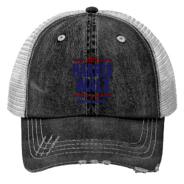 Discover Kamala Harris TIM WALZ 2024 Trucker Hats