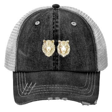Discover Tiger heads Trucker Hats