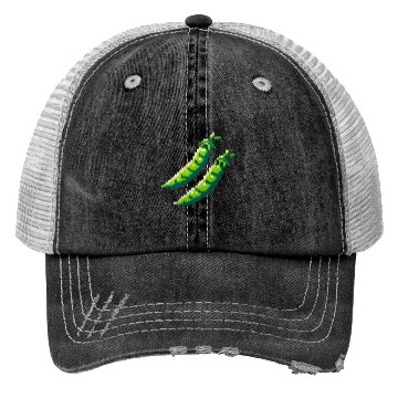 Discover 8 Bit Pixel Peas Trucker Hats
