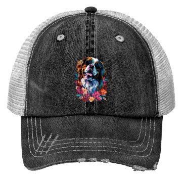 Discover Saint Bernard Trucker Hats