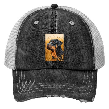 Discover Rottweiler Trucker Hats