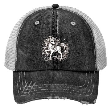Discover Manga Magic Unicorn Trucker Hats