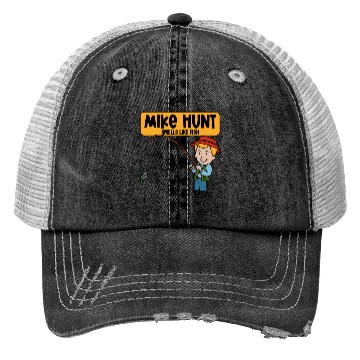 Discover Mike Hunt Smells Like Fish Trucker Hats