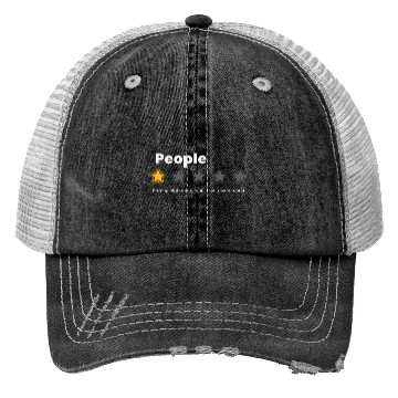 Discover i hate people - people fcking nightmare Trucker Hats