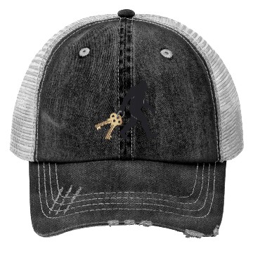 Discover Realistic Bigfoot Silhouette Trucker Hats Sasquatch