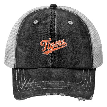 Discover Throwback Retro Tigers Trucker Hats