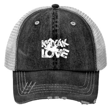Discover kayak love Trucker Hats