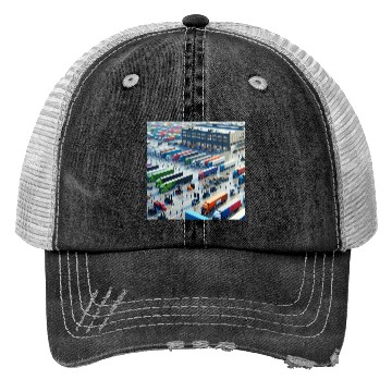 Discover Big Trucking Company Trucker Hats