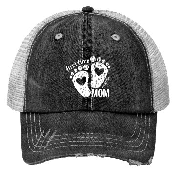 Discover First time Mom - newborn mother design 2024 Trucker Hats