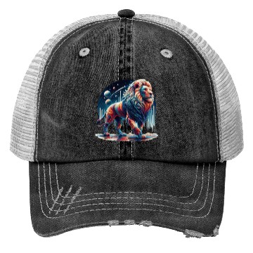 Discover LION Trucker Hats