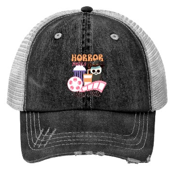 Discover Horror Movies and Chill Trucker Hats