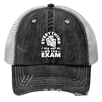 Discover Funny Teacher Gift Trucker Hats