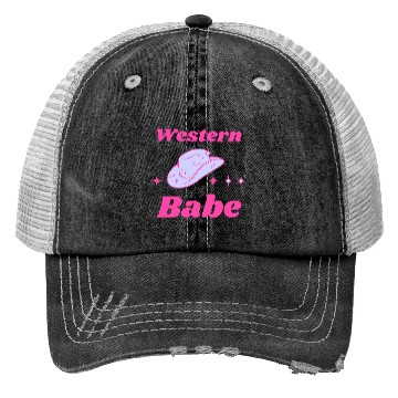 Discover Western Babe Trucker Hats
