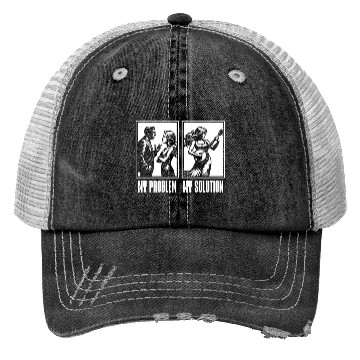 Discover Bluegrass Music My Problem My Pictogram Mom Dad Trucker Hats
