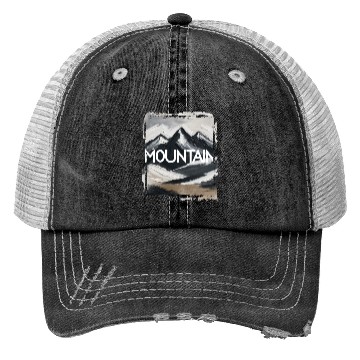 Discover Love Mountain Adventure Forest Trucker Hats
