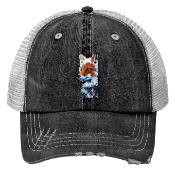 Discover Emerald Eyed Fox Trucker Hats