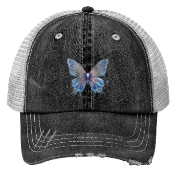 Discover Magical Colorful Butterfly Design Trucker Hats