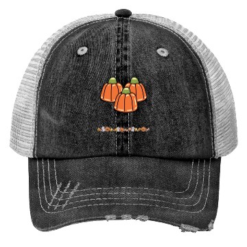 Discover Halloween trick or treat Trucker Hats