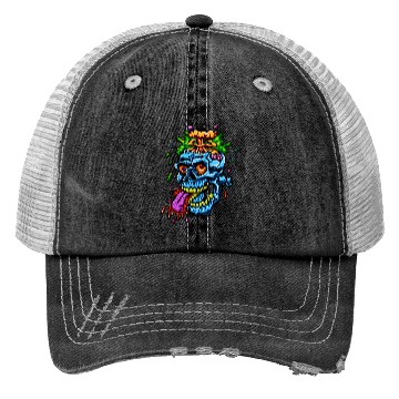 Discover Zombie Head Trucker Hats
