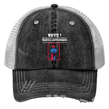 Discover Vote For Liberty and Freedom Trucker Hats