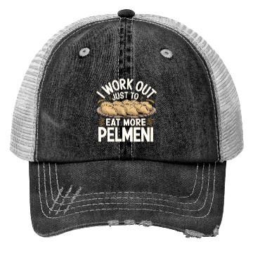 Discover Pelmeni Dumpling Traditional Russian Trucker Hats