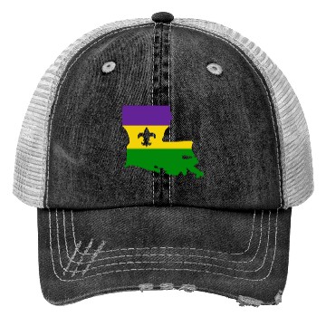 Discover Mardi Gras in the Boot Trucker Hats