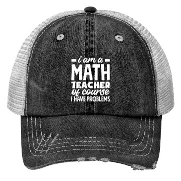 Discover Funny Teacher Gift Trucker Hats