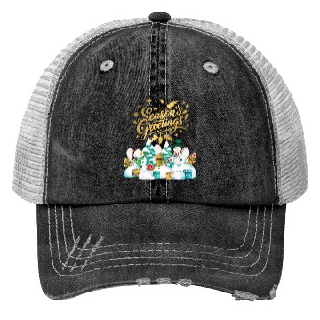 Discover Seasons greetings with friends Trucker Hats