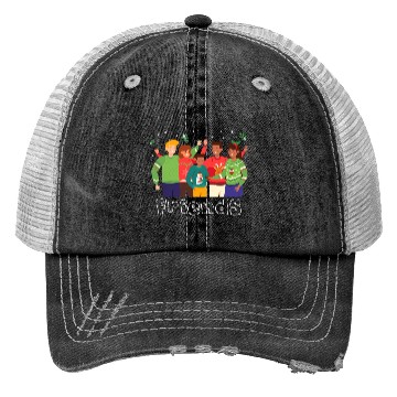 Discover Friends Christmas Trucker Hats