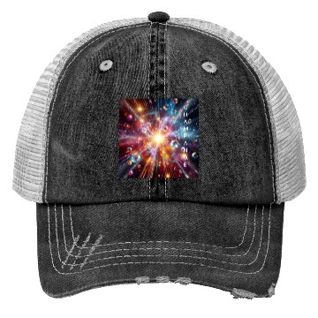 Discover Champagne Supernova Trucker Hats