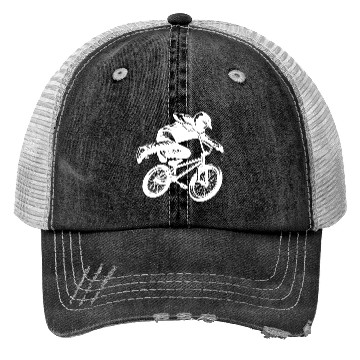 Discover Bmx Stunt Freestyle Rider Jump Design Trucker Hats