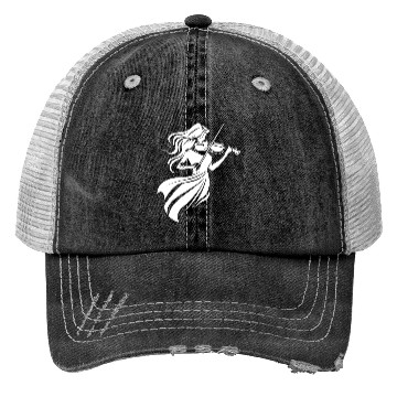 Discover Violin Girl Trucker Hats