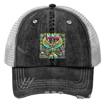 Discover Anunakiz Celestial Enki Guardian Trucker Hats