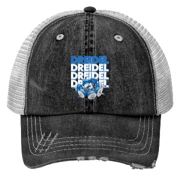 Discover Spinning Dreidels Hanukkah Fun Trucker Hats
