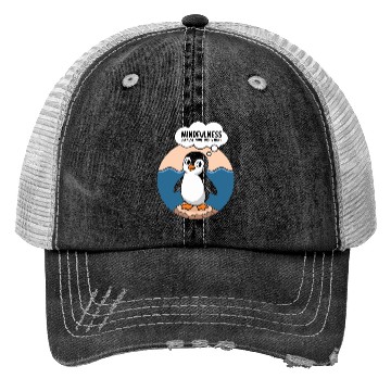 Discover Mindfulness Because Adulting Is Hard Trucker Hats