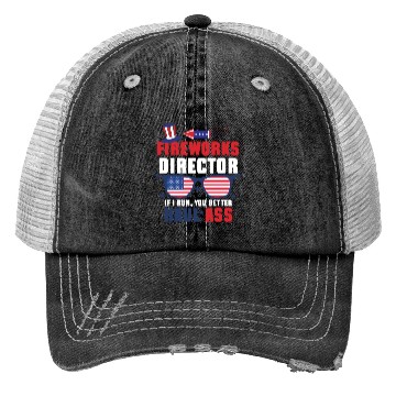 Discover Fireworks Director 8 Trucker Hats