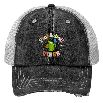 Discover Pickleball Vibes Trucker Hats