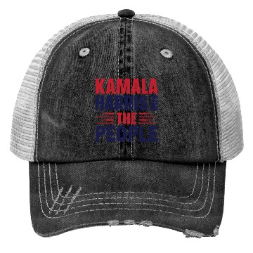 Discover KAMALA HARRIS THE PEOPLE Trucker Hats