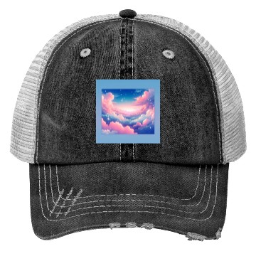 Discover pastel cloud Trucker Hats