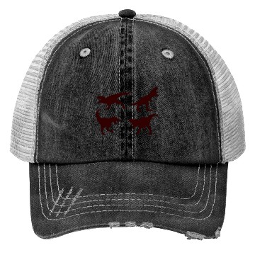 Discover t-rex Trucker Hats