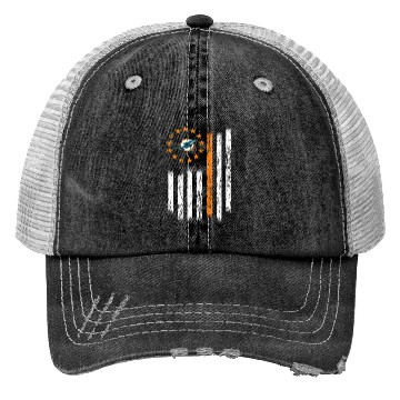 Discover Dolphins Trucker Hats