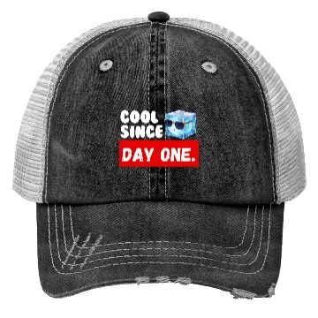 Discover Cool Since Day One Birthday Trucker Hats