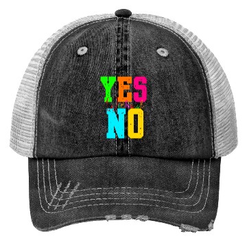Discover Yes Without No Trucker Hats