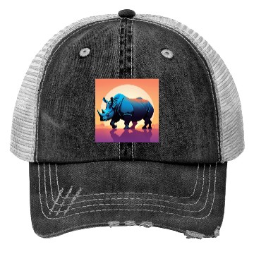 Discover Rhinoceros - 01 Trucker Hats