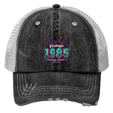 Discover vintage 1985 limited edition Trucker Hats
