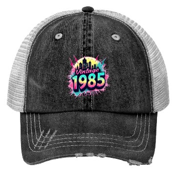 Discover vintage 1985 limited edition Trucker Hats