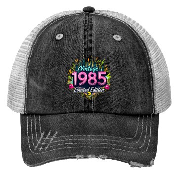 Discover vintage 1985 limited edition Trucker Hats