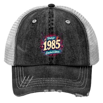 Discover vintage 1985 limited edition Trucker Hats